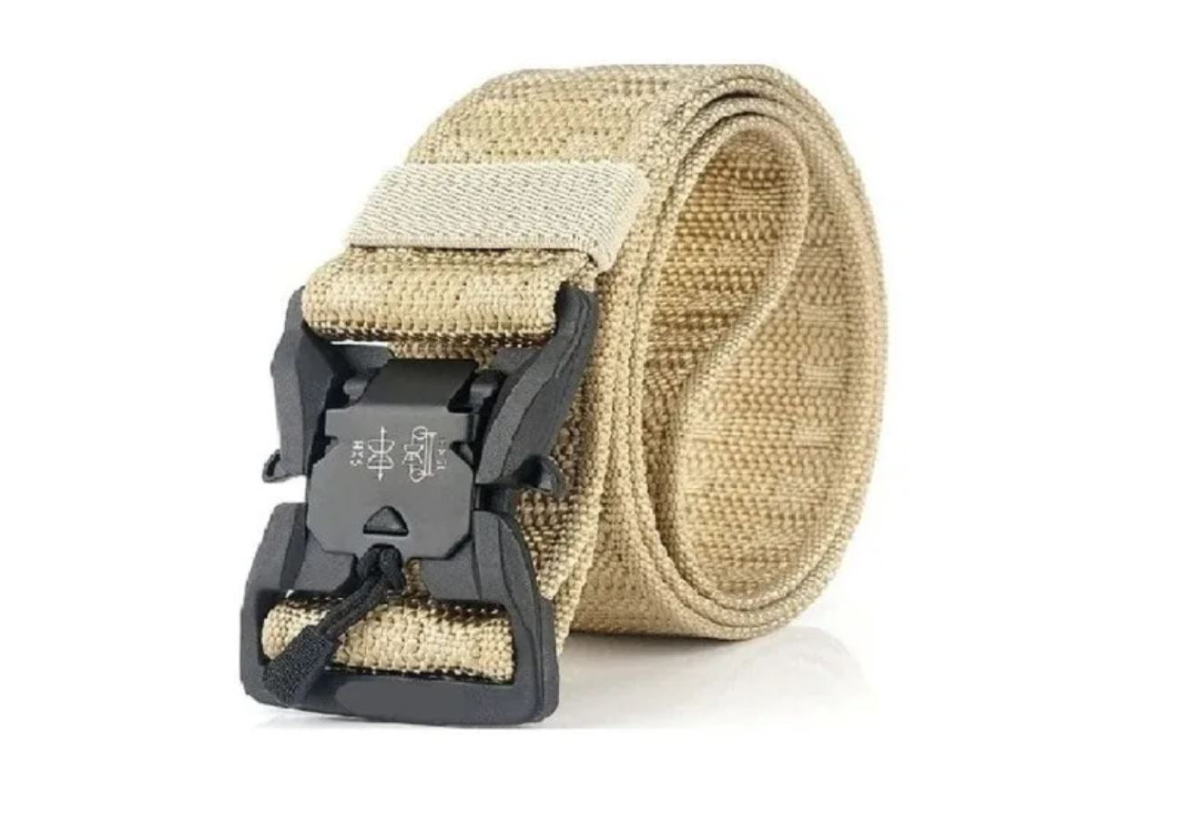 Ceinturon Tactique Ajustable Polyester 600D – Pour Airsoft, Paintball, Gamo
